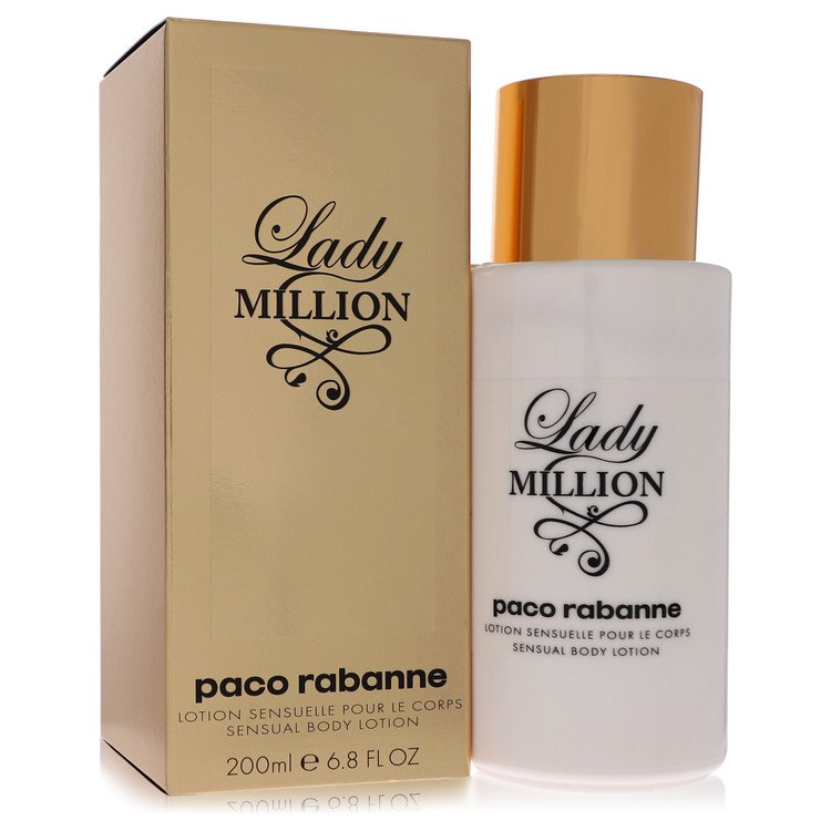 Lady Million by Paco Rabanne For Women - Body Lotion 6.8 oz