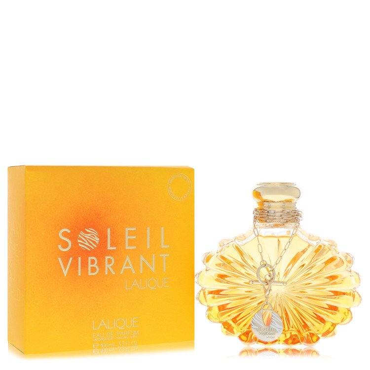 Lalique Soleil Vibrant by Lalique For Women - Eau De Parfum Spray 100 ml (3.4 oz) 