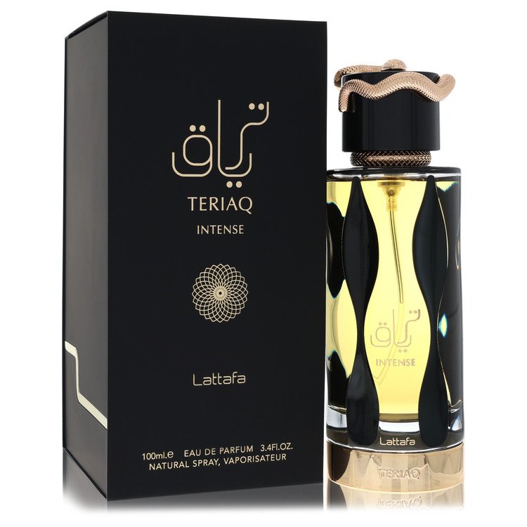 Lattafa Teriaq Intense by Lattafa For Men - Eau De Parfum Spray (Unisex) 100 ml (3.4 oz) 