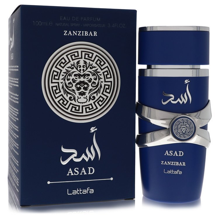 Lattafa Asad Zanzibar by Lattafa For Men - Eau De Parfum Spray 100 ml (3.4 oz) 