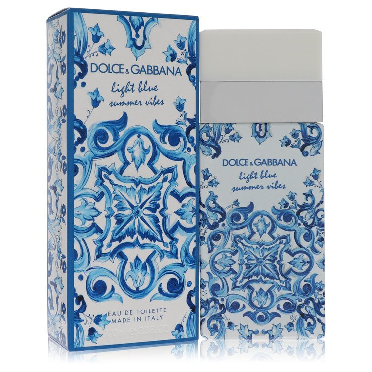 Light Blue Summer Vibes by Dolce & Gabbana For Women - Eau De Toilette Spray 100 ml (3.4 oz) 