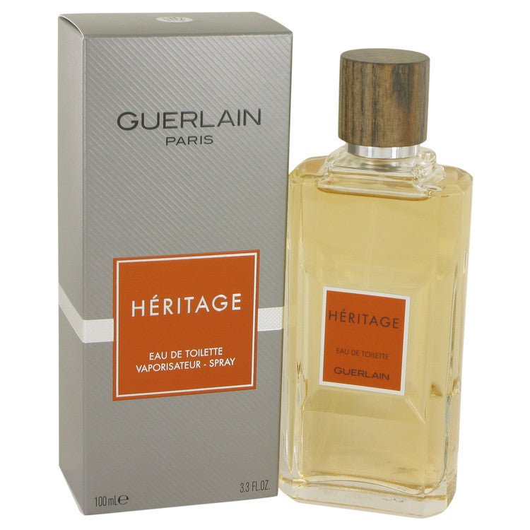 Heritage by Guerlain For Men - Eau De Toilette Spray 100 ml (3.4 oz) 