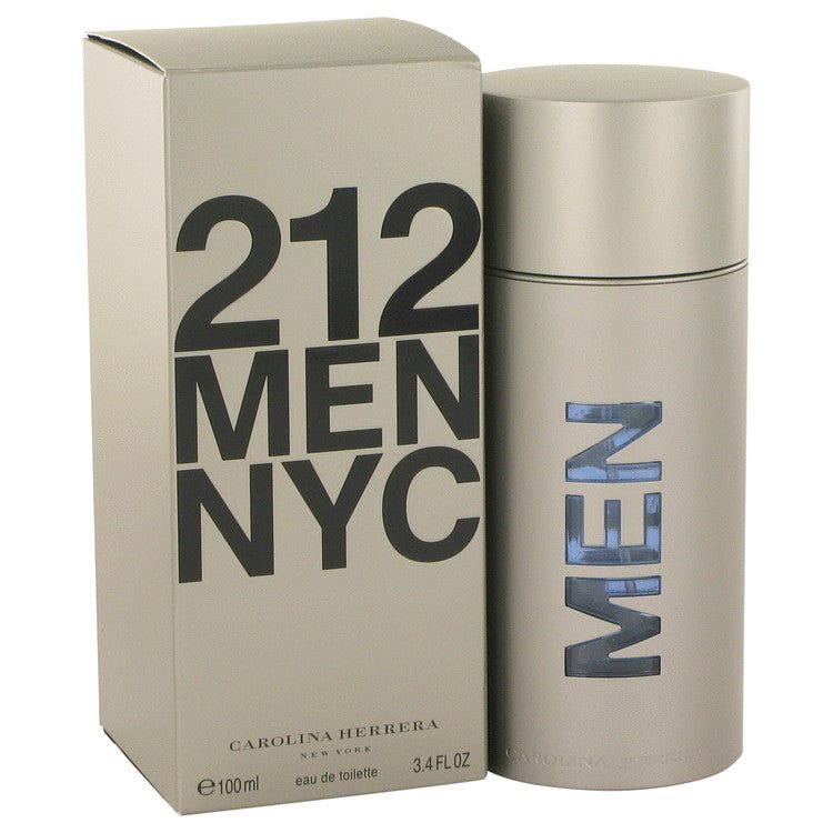 212 by Carolina Herrera For Men - Eau De Toilette Spray (New Packaging) 100 ml (3.4 oz) 