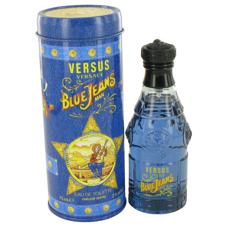 Blue Jeans by Versace For Men - Eau De Toilette Spray (New Packaging) 2.5 oz