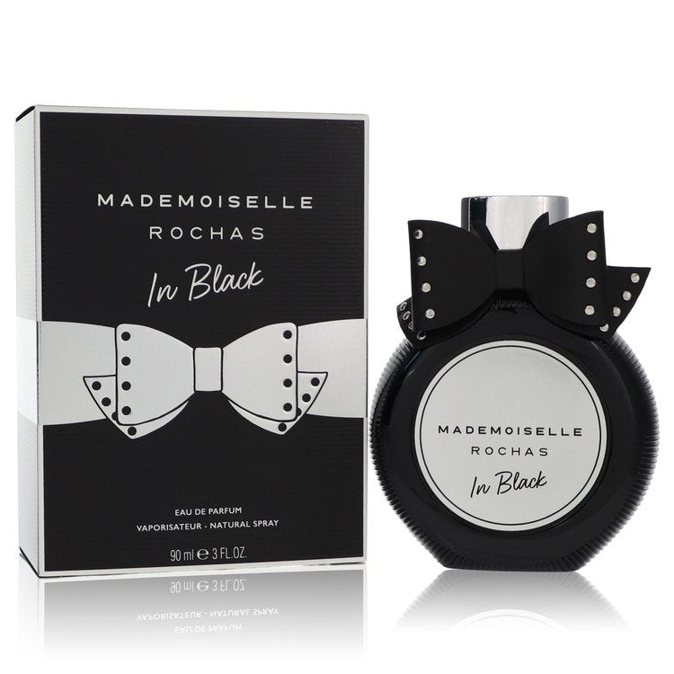 Mademoiselle Rochas In Black by Rochas For Women - Eau De Parfum Spray 3 oz