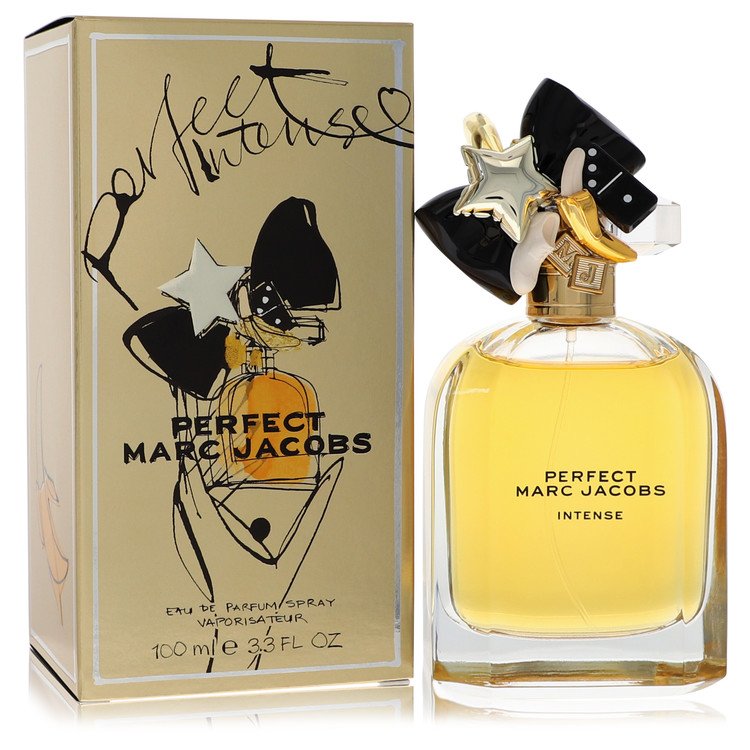 Marc Jacobs Perfect Intense by Marc Jacobs For Women - Eau De Parfum Spray 100 ml (3.4 oz) 