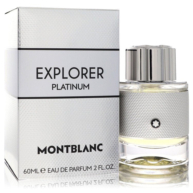 Montblanc Explorer Platinum by Mont Blanc For Men - Eau De Parfum Spray 2 oz