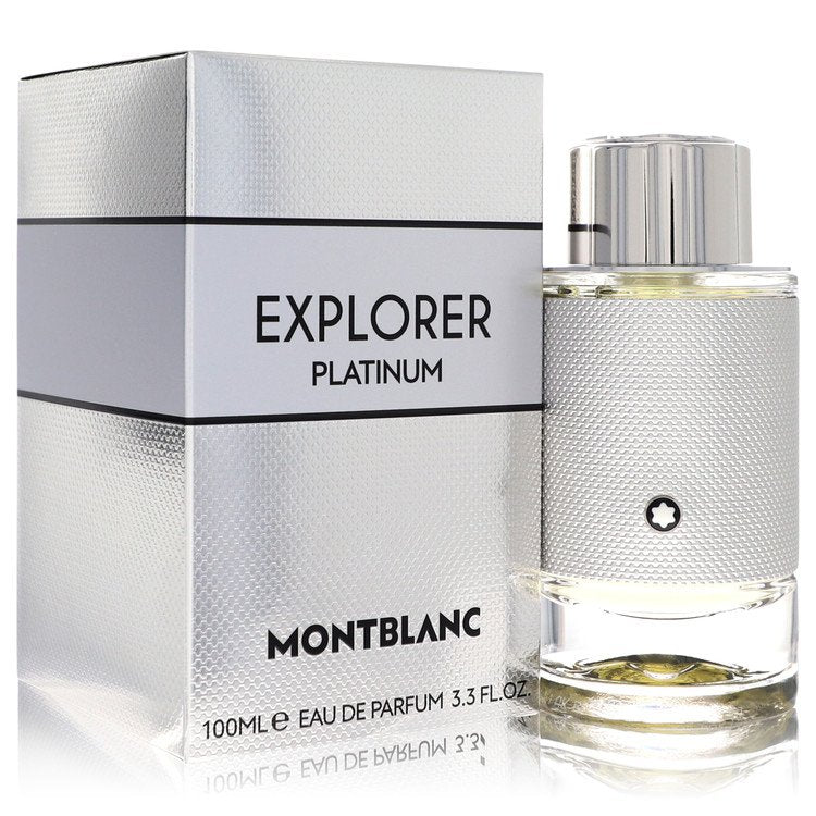 Montblanc Explorer Platinum by Mont Blanc For Men - Eau De Parfum Spray 100 ml (3.4 oz) 