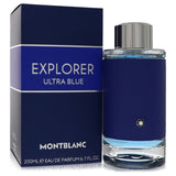 Montblanc Explorer Ultra Blue by Mont Blanc For Men - Eau De Parfum Spray 6.7 oz