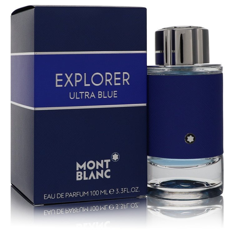 Montblanc Explorer Ultra Blue by Mont Blanc For Men - Eau De Parfum Spray 3.3 oz