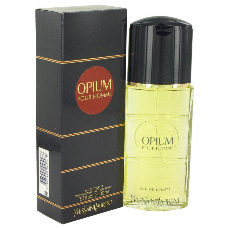 Opium by Yves Saint Laurent For Men - Eau De Toilette Spray 3.3 oz
