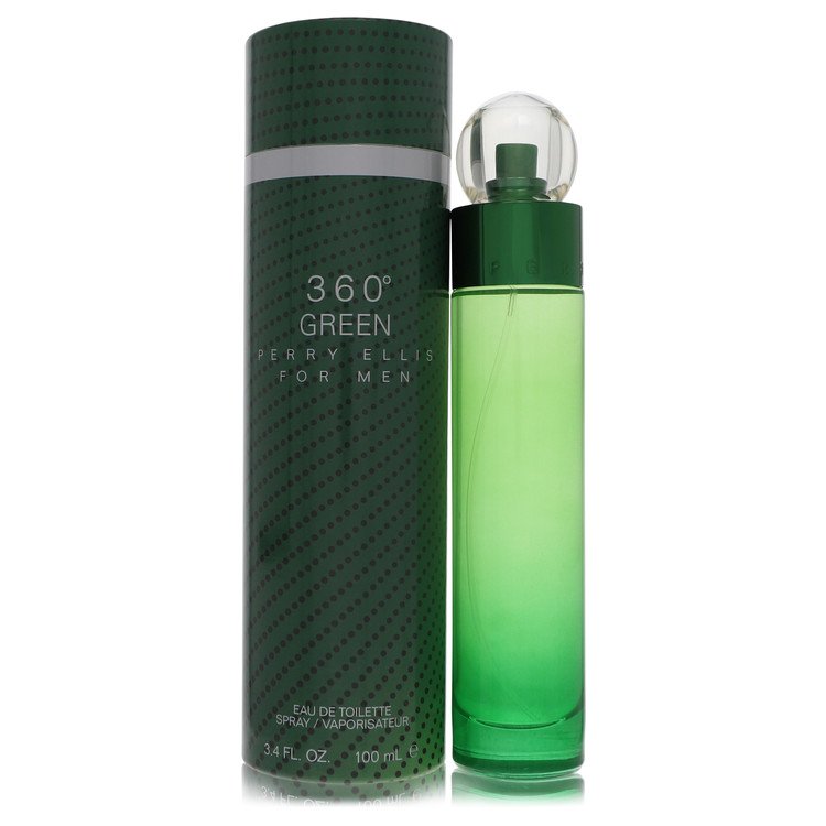 Perry Ellis 360 Green by Perry Ellis For Men - Eau De Toilette Spray 100 ml (3.4 oz) 