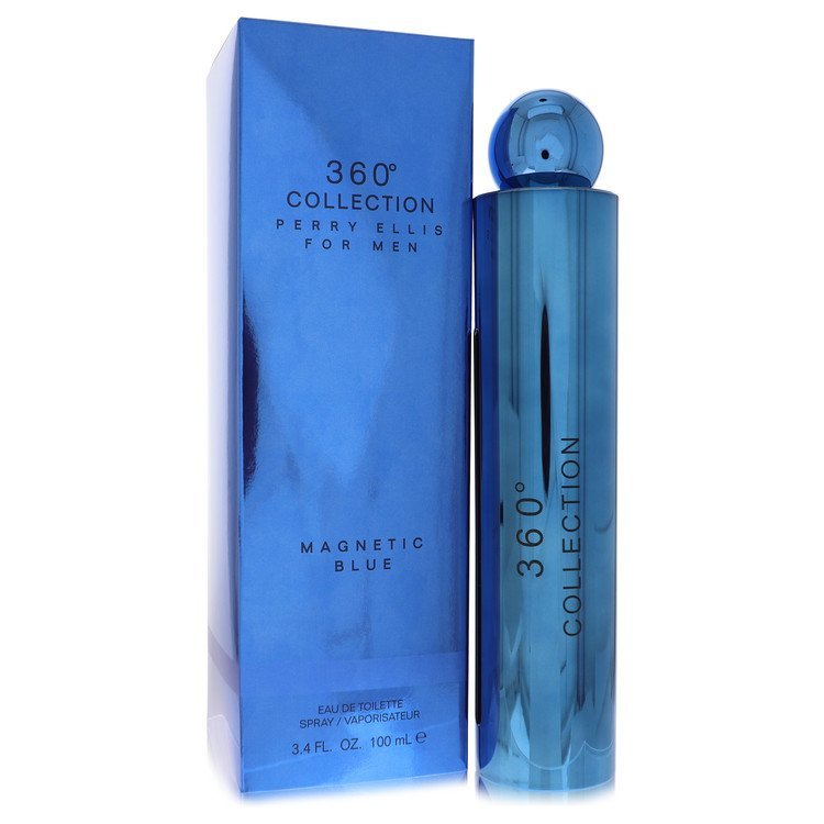 Perry Ellis 360 Collection Magnetic Blue by Perry Ellis For Men - Eau De Toilette Spray 100 ml (3.4 oz) 