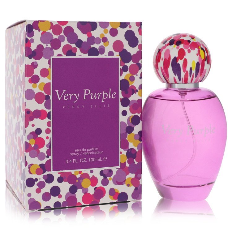 Perry Ellis Very Purple by Perry Ellis For Women - Eau De Parfum Spray 100 ml (3.4 oz) 