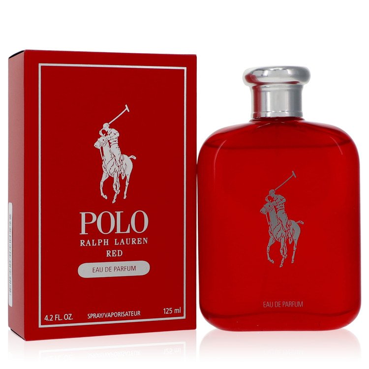 Polo Red by Ralph Lauren For Men - Eau De Parfum Spray 4.2 oz