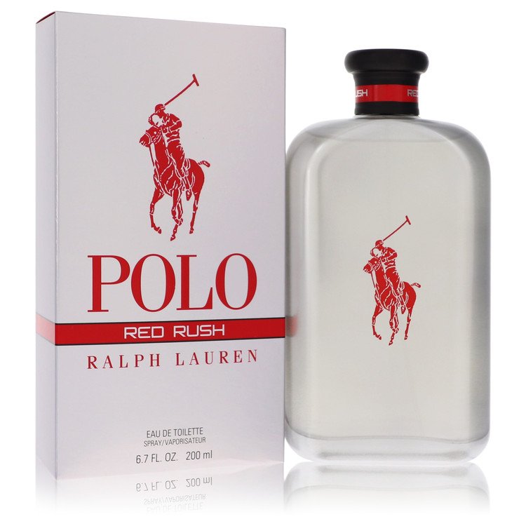 Polo Red Rush by Ralph Lauren For Men - Eau De Toilette Spray 6.7 oz