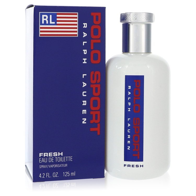 Polo Sport by Ralph Lauren For Men - Fresh Eau De Toilette Spray 4.2 oz
