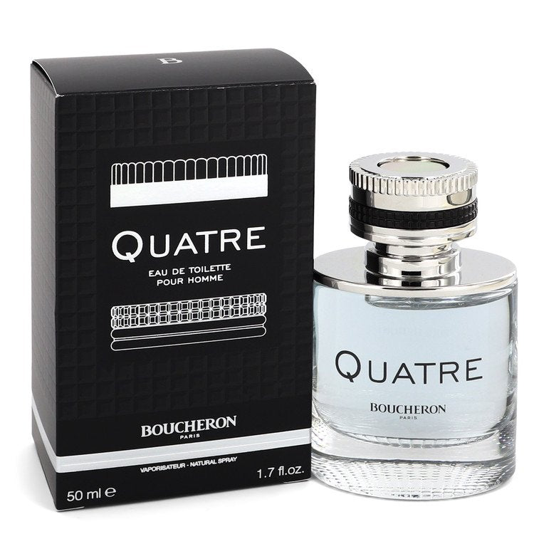 Quatre by Boucheron For Men - Eau De Toilette Spray 1.7 oz