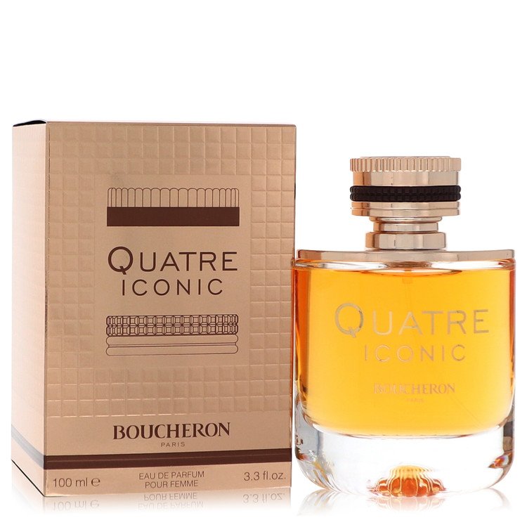 Quatre Iconic by Boucheron For Women - Eau De Parfum Spray 3.3 oz