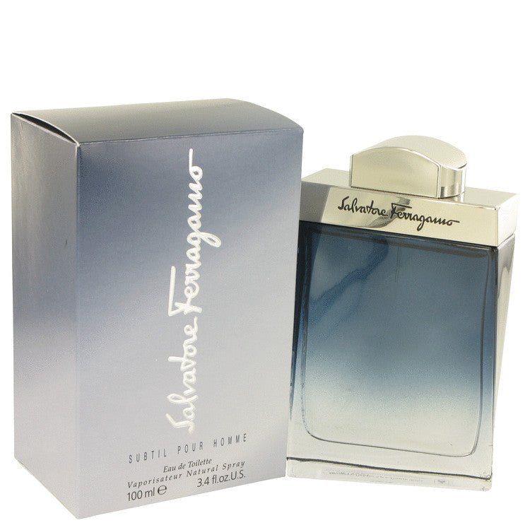 Subtil by Salvatore Ferragamo For Men - Eau De Toilette Spray 100 ml (3.4 oz) 