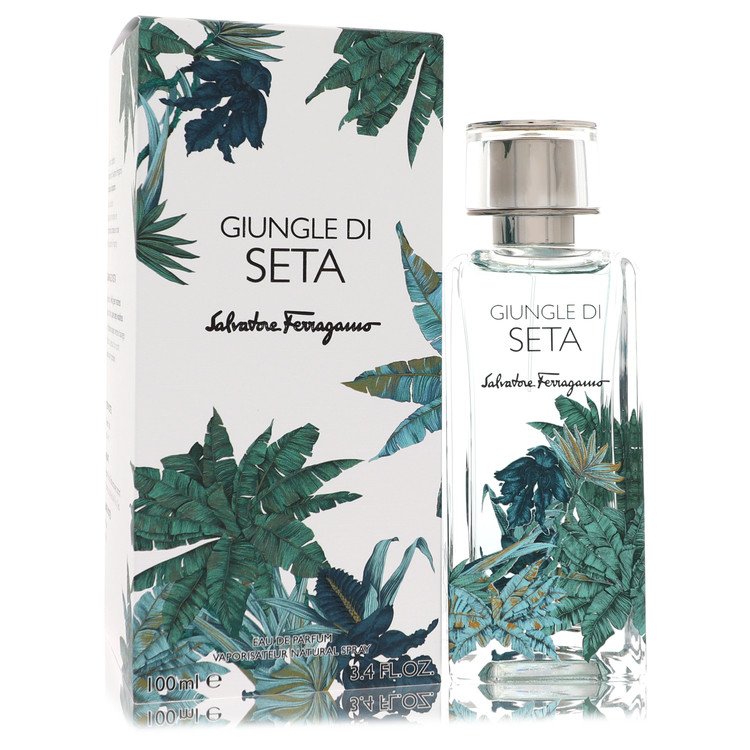 Giungle De Seta by Salvatore Ferragamo For Women - Eau De Parfum Spray (Unisex) 100 ml (3.4 oz) 