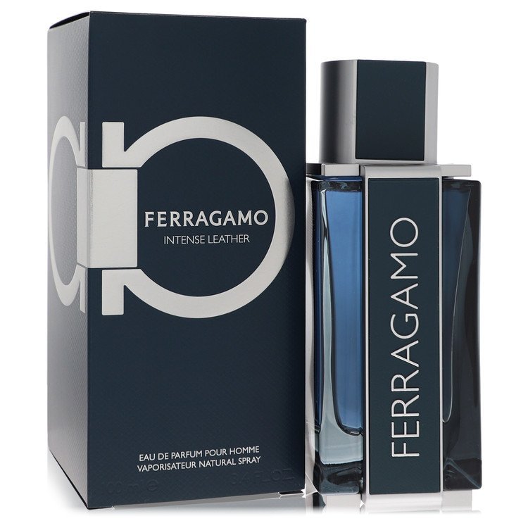Salvatore Ferragamo Intense Leather by Salvatore Ferragamo For Men - Eau De Parfum Spray 100 ml (3.4 oz) 