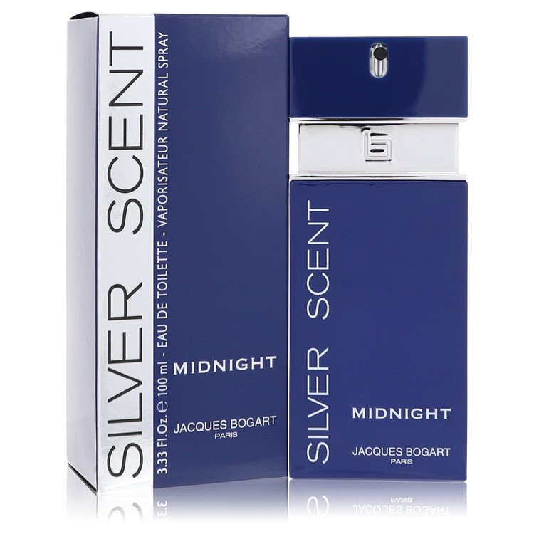 Silver Scent Midnight by Jacques Bogart For Men - Eau De Toilette Spray 100 ml (3.4 oz) 