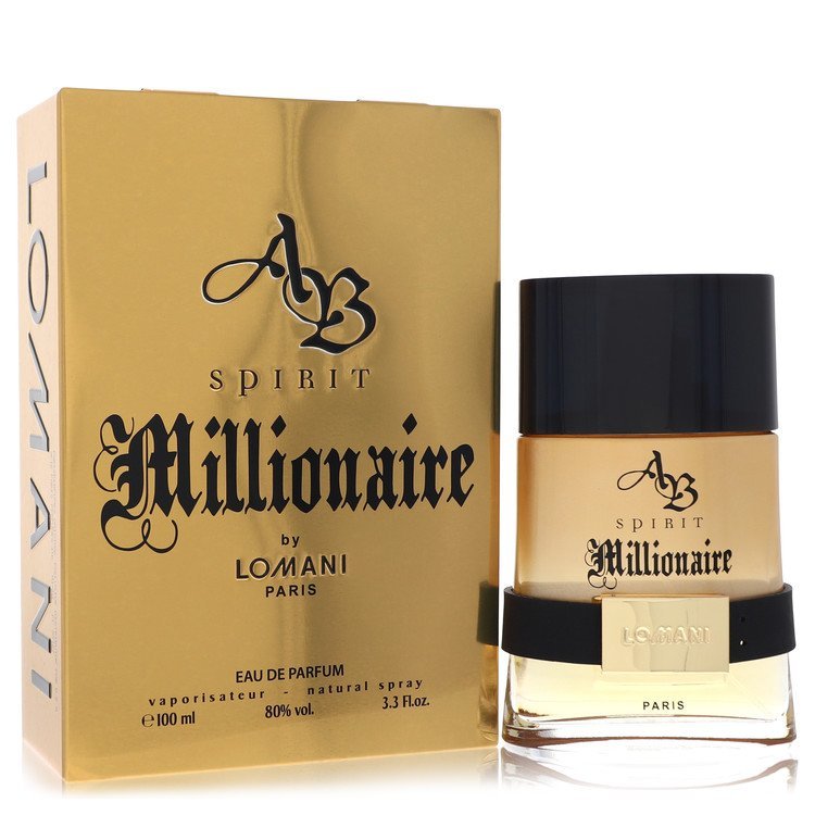 Spirit Millionaire by Lomani For Men - Eau De Parfum Spray 3.3 oz 