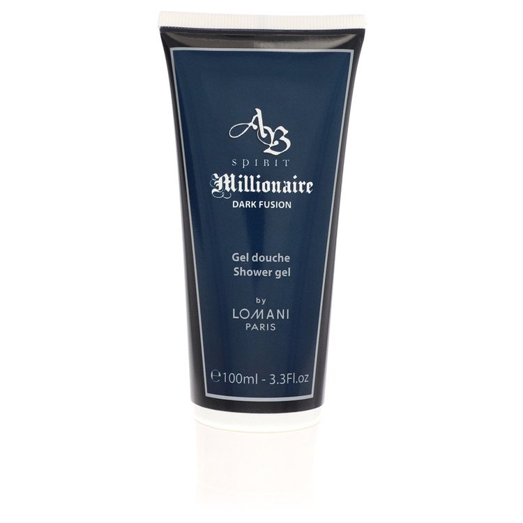 Spirit Millionaire Dark Fusion by Lomani For Men - Shower Gel 3.3 oz