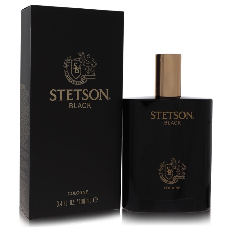 Stetson Black by Coty For Men - Cologne Spray 100 ml (3.4 oz) 