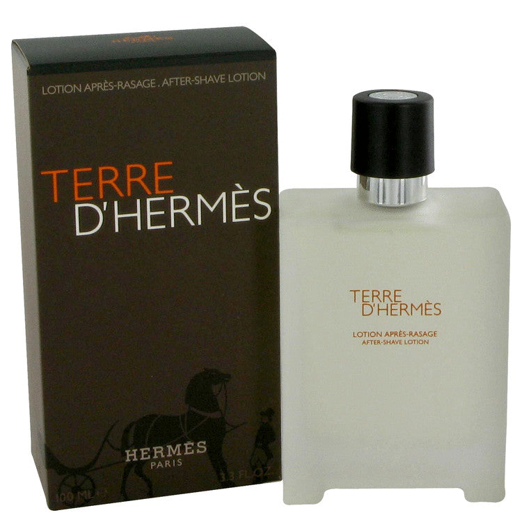 Terre D'Hermes by Hermes For Men - After Shave Lotion 100 ml (3.4 oz) 