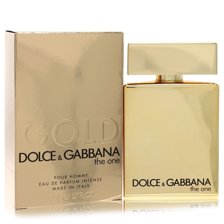 The One Gold by Dolce & Gabbana For Men - Eau De Parfum Intense Spray 1.6 oz
