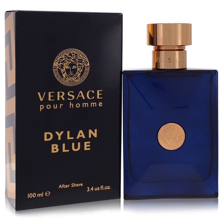 Versace Pour Homme Dylan Blue by Versace For Men - After Shave Lotion 100 ml (3.4 oz) 