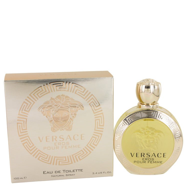 Versace Eros by Versace For Women - Eau De Toilette Spray 100 ml (3.4 oz) 