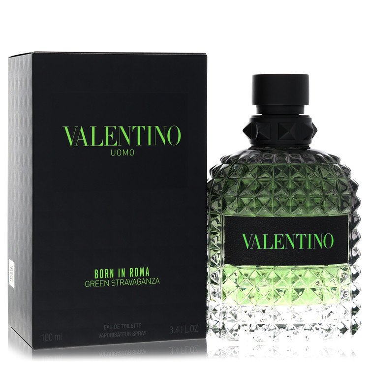 Valentino Uomo Born In Roma Green Stravaganza by Valentino For Men - Eau De Toilette Spray 100 ml (3.4 oz) 