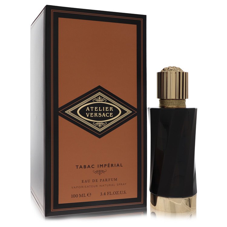 Versace Atelier Tabac Imperial by Versace For Women - Eau De Parfum Spray (Unisex) 100 ml (3.4 oz) 