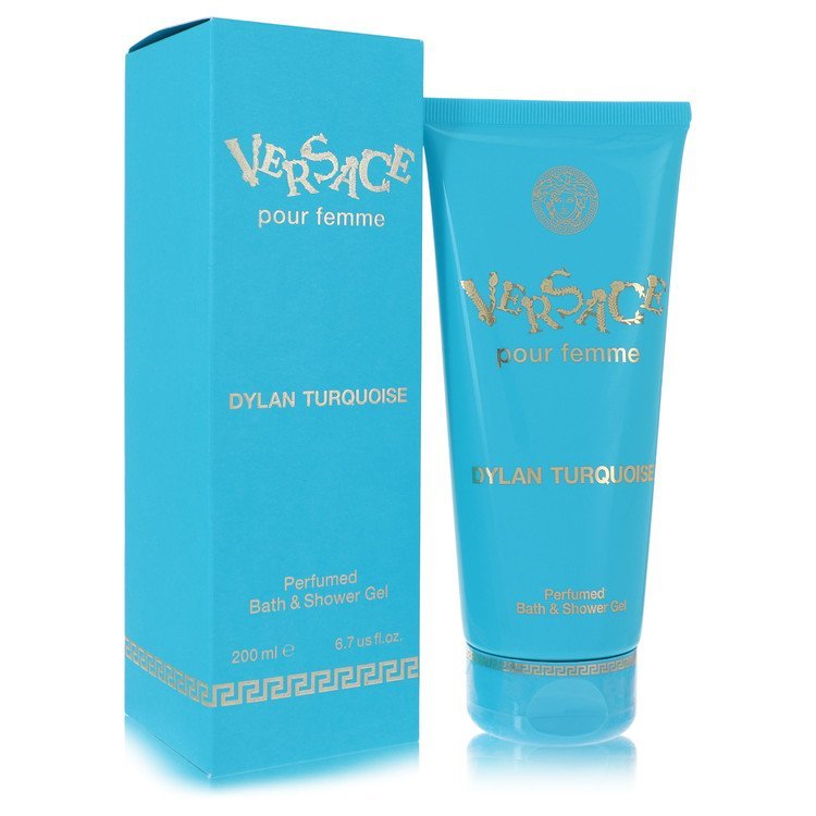 Versace Pour Femme Dylan Turquoise by Versace For Women - Shower Gel 6.7 oz