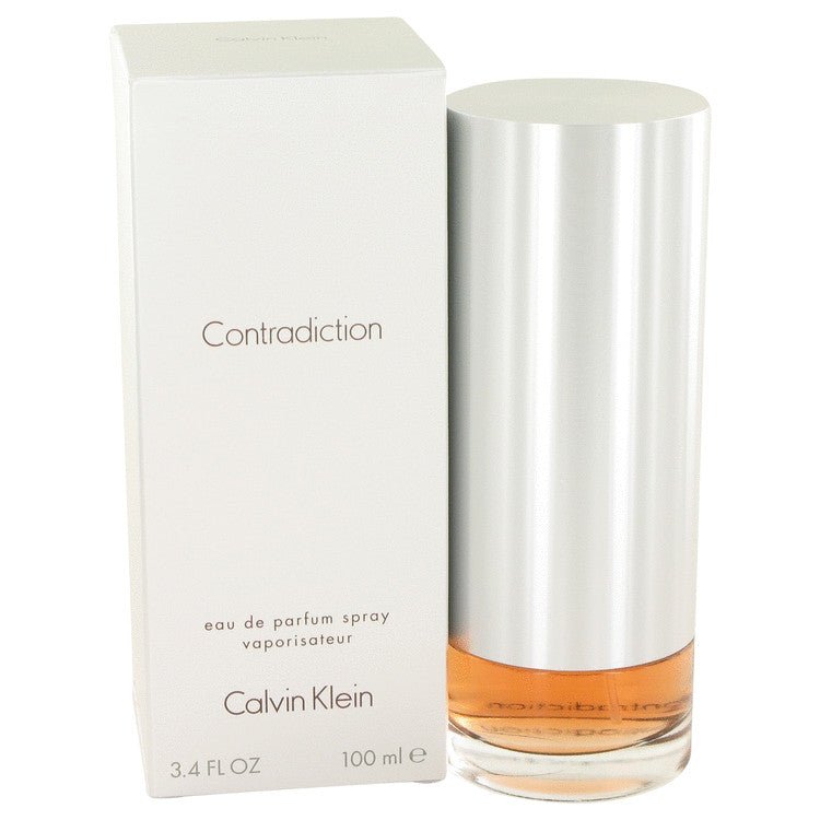 Contradiction by Calvin Klein For Women - Eau De Parfum Spray 100 ml (3.4 oz) 