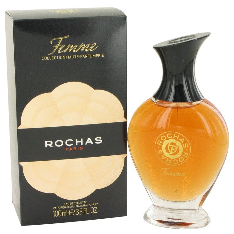 Femme Rochas by Rochas For Women - Eau De Toilette Spray 100 ml (3.4 oz) 