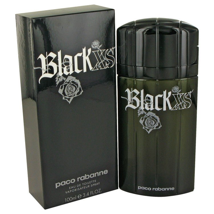 Black XS by Paco Rabanne For Men - Eau De Toilette Spray 100 ml (3.4 oz) 