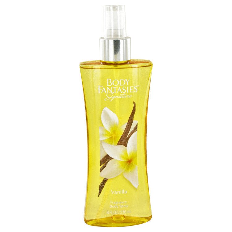 Body Fantasies Signature Vanilla Fantasy by Parfums De Coeur For Women - Body Spray 8 oz