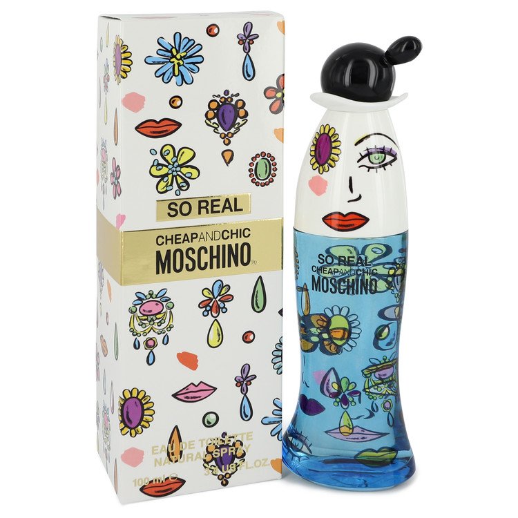 Cheap & Chic So Real by Moschino For Women - Eau De Toilette Spray 100 ml (3.4 oz) 