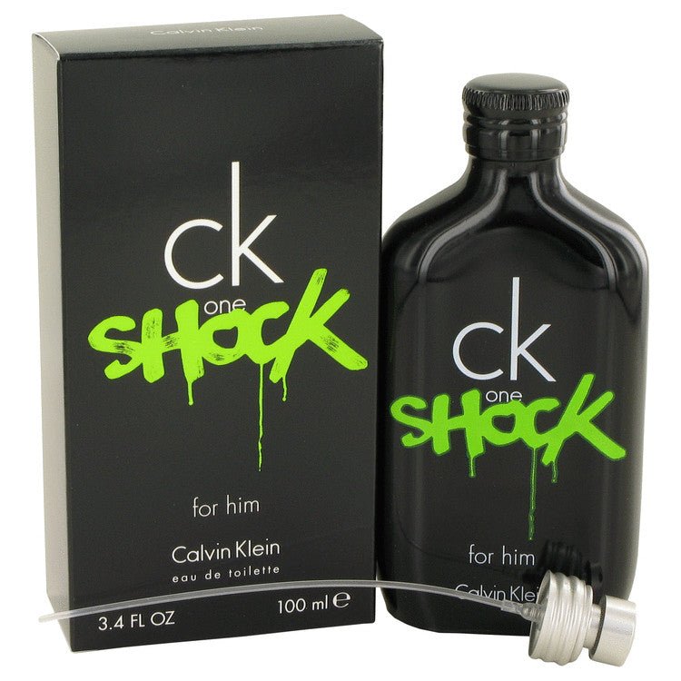 CK One Shock by Calvin Klein For Men - Eau De Toilette Spray 100 ml (3.4 oz) 