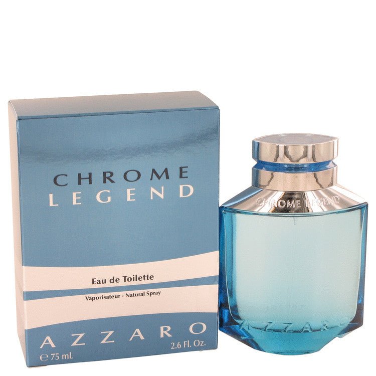 Chrome Legend by Azzaro For Men - Eau De Toilette Spray 2.6 oz