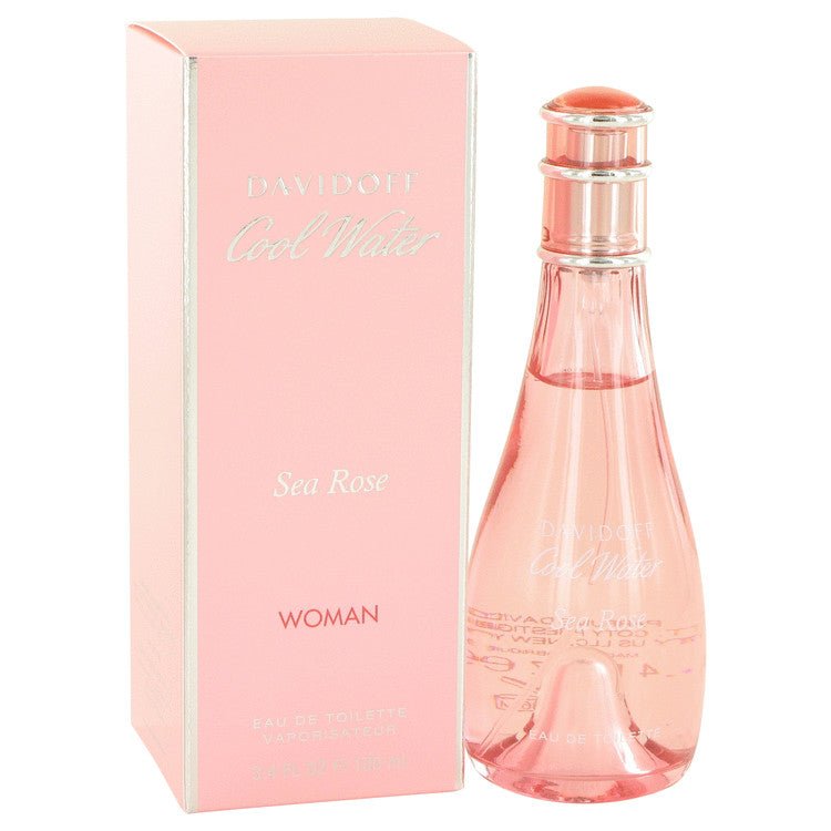 Cool Water Sea Rose by Davidoff For Women - Eau De Toilette Spray 100 ml (3.4 oz) 