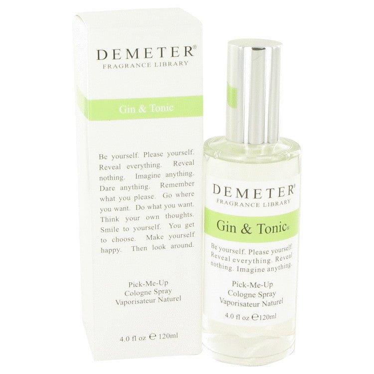 Demeter Gin & Tonic by Demeter For Men - Cologne Spray 120 ml (4 oz)
