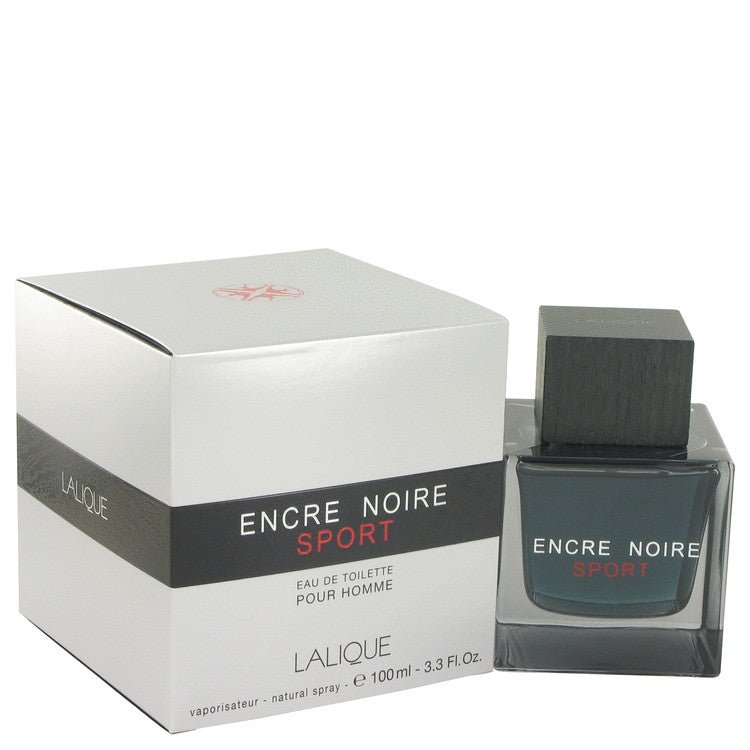Encre Noire Sport by Lalique For Men - Eau De Toilette Spray 3.3 oz