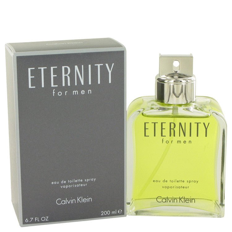 Eternity by Calvin Klein For Men - Eau De Toilette Spray 6.7 oz