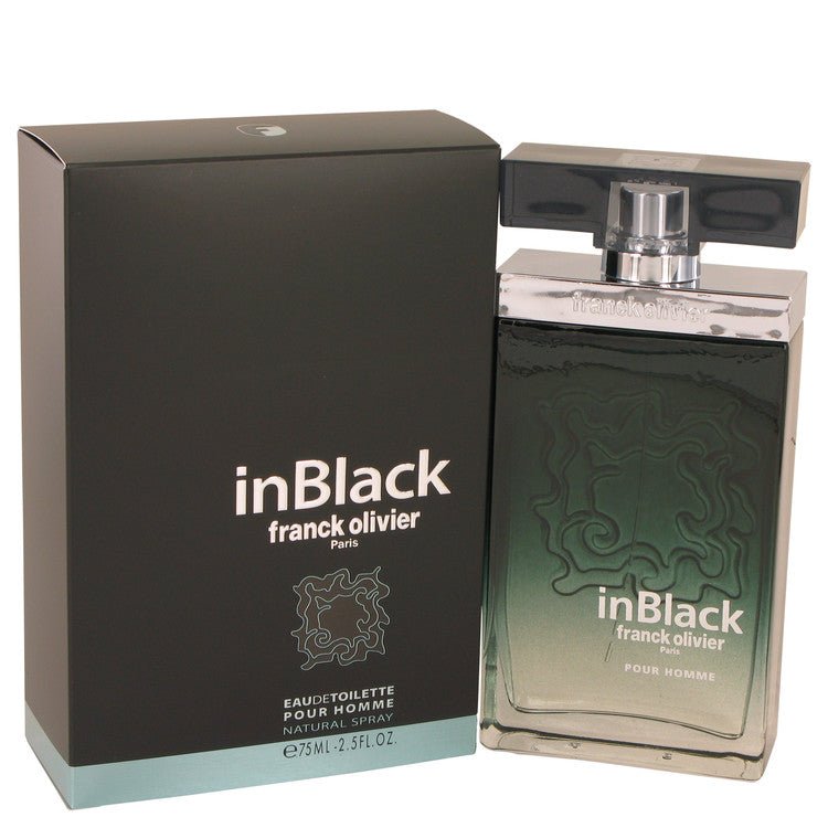 Franck Olivier In Black by Franck Olivier For Men - Eau De Toilette Spray 2.5 oz