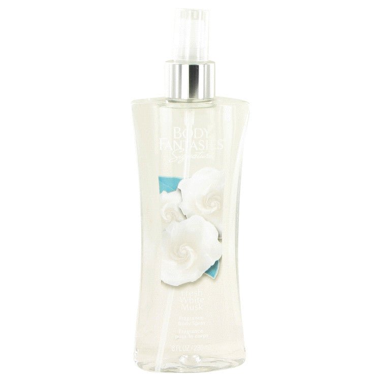 Body Fantasies Signature Fresh White Musk by Parfums De Coeur For Women - Body Spray 8 oz